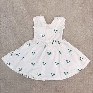 Alice & Ames NEVER WORN Peter Pan collar dress in double blossom print